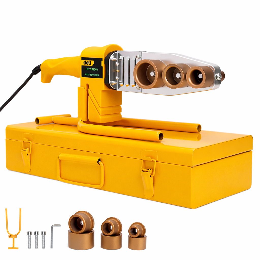 მილის შესადუღებელი აპარატი 800W 20, 25, 32მმ DL82032 მწარ. deli