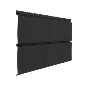 230-იანი ფერადი თუნუქის საიდინგი 0.5X551 ხაოიანი RAL 9005