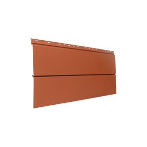 154-იანი ფერადი თუნუქის საიდინგი 0.5X340 ხაოიანი RAL 8004