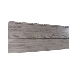 154-იანი ფერადი თუნუქის საიდინგი 0.5X340 ხაოიანი WOOD GREY