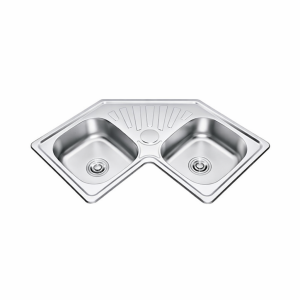 უჟანგავი ლით. ნიჟარა 780*780*180მმ *0.6მმ ჩასასმ. სიფონით LS-7878