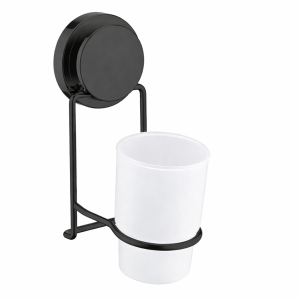 სააბაზანო ჭიქა MGS-711 ფერი: Black OKYANUS