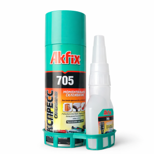 MDF ის წებო 200მლ + 50 გრ ( AKFIX )