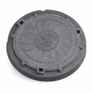 საკანალიზაციო ჭის თავსახური A15 – 750 (1.5ტ) მრგვალი