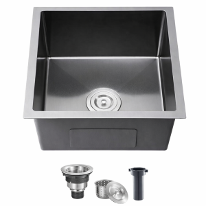 უჟანგავი ლით. ნიჟარა ზომა: 40*40, ფერი: Black NYWY-24-26