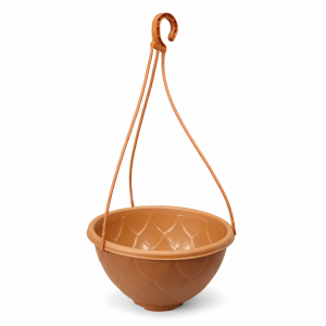 დასაკიდი ყვავილის ქოთანი კაუჭით 3 ლ