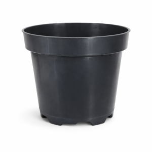 პლასტმასის ქოთანი შავი 3 ლიტრი (G122)