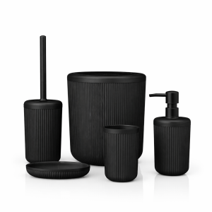 სააბაზ. აქსესუარ. ნაკრები LINEA OKY-370-S (5ც) ფერი : BLACK OKYANUS