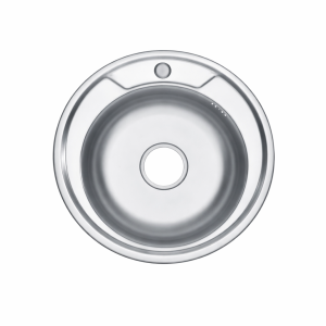 უჟანგავი ლით. ნიჟარა 490*490*180მმ *0.6მმ სიფონით LS-4949