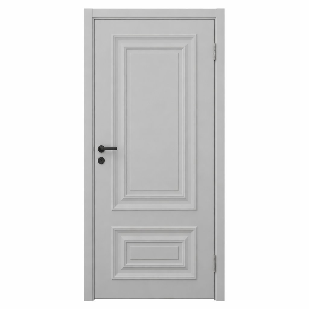 კარი MDF Скин-2 ზომა. 70*2150/44 ფერი. 7047 Серая