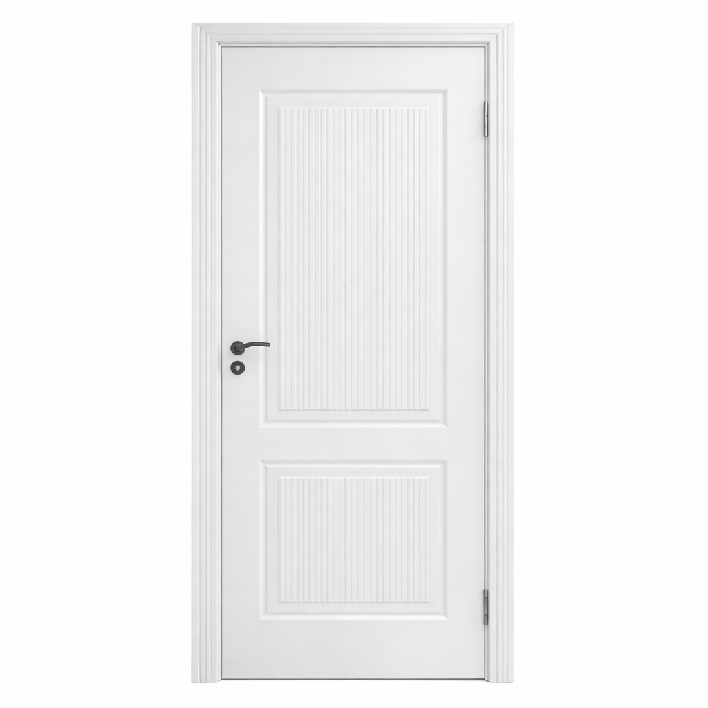 კარი MDF Скин-7 ზომა. 70*2150 ფერი. 9003 Белая