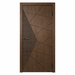 კარი MDF Синди-2 ზომა. 80*2200 ფერი. Шпон Орех