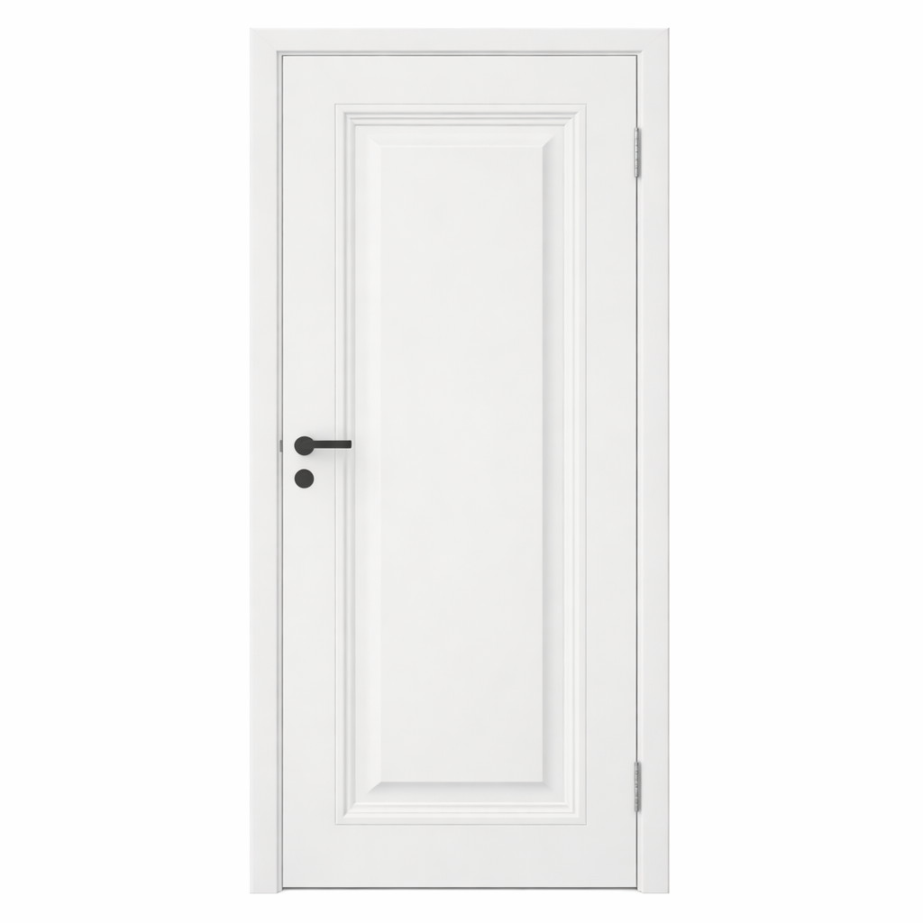 კარი MDF Скин-8 ზომა. 80*2150 ფერი. 9003 Белая