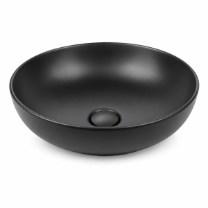 დასადები ხელსავანი MOTTO OVAL 50 CM MATT BLACK (MTLG05005FD0B7000)